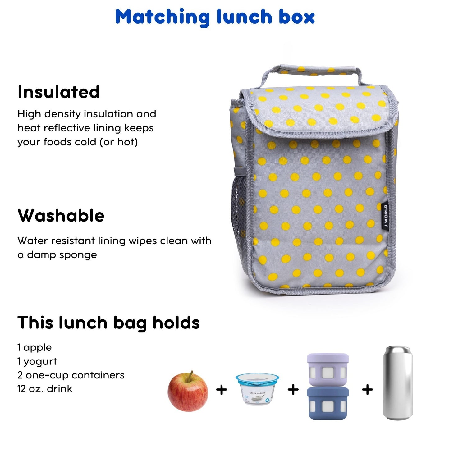 Kids Rolling Backpack & Lunch Bag Set   Elementary School Carry On Suitcase with5