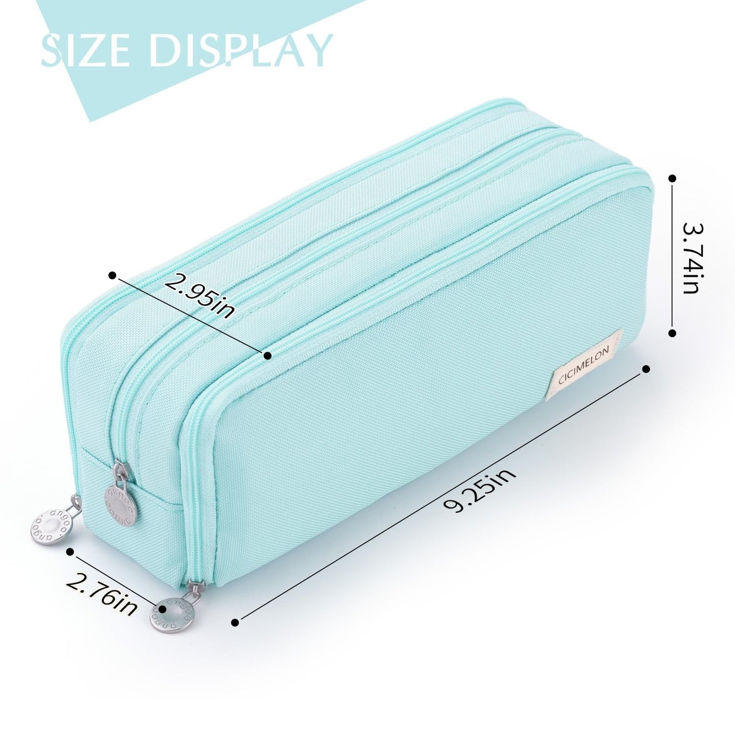 Large Capacity Pencil Case with 3 Compartments   Ideal Gift for Students & Adult4