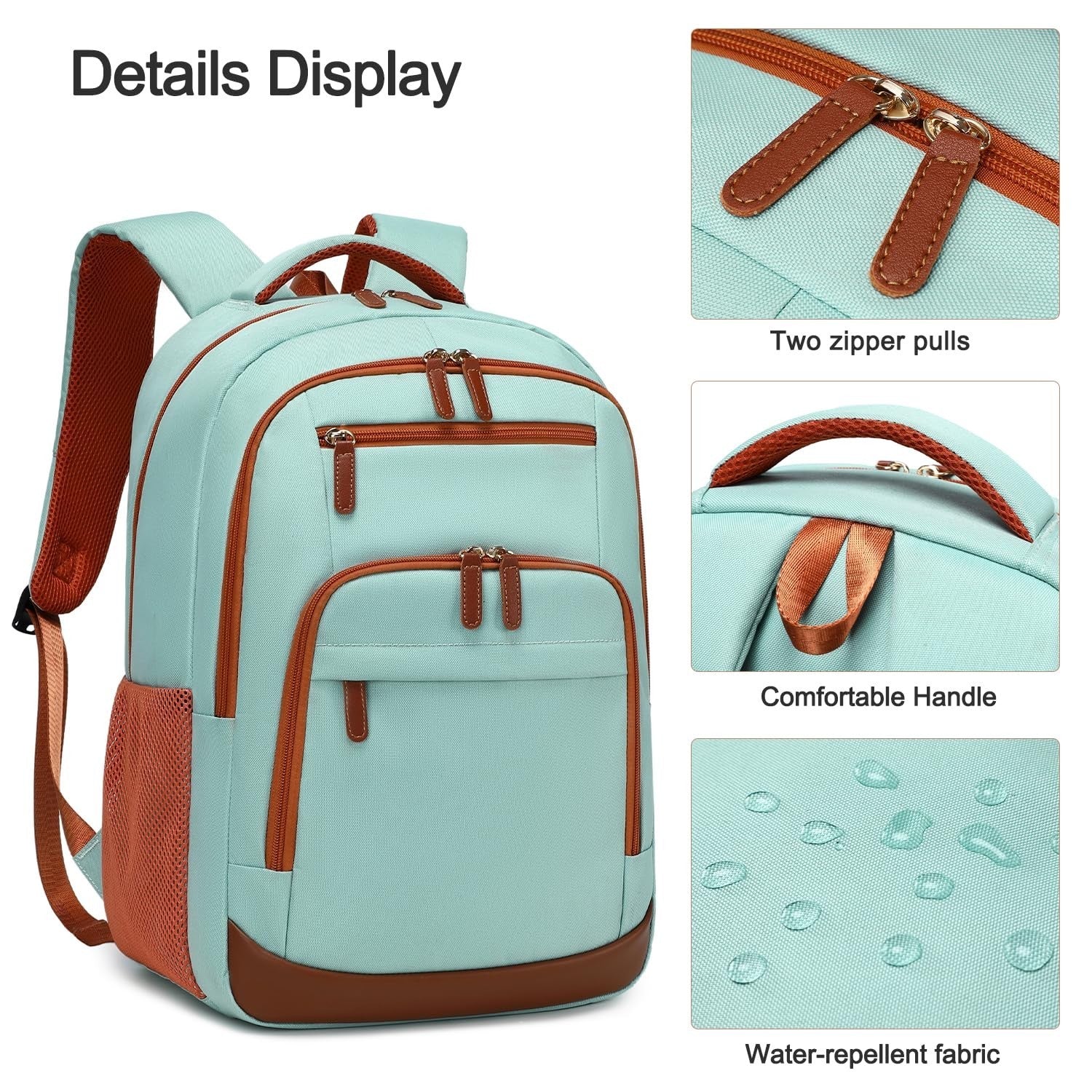 40L Travel Backpack for Men & Women, TSA Approved Carry-On, Fits 17" Laptop, Lig5