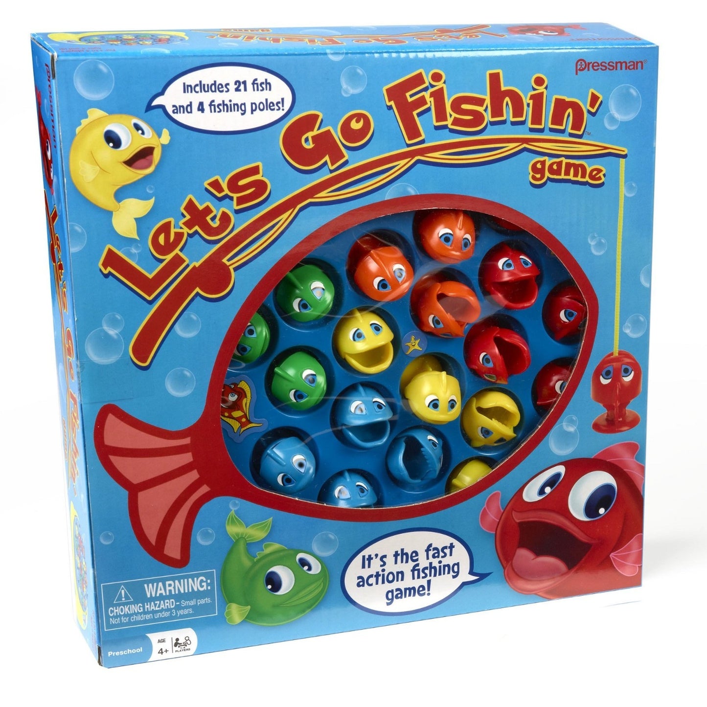 Fast Action Fishing Game for Kids   1 4 Players, Fun Family Fishing Game!1