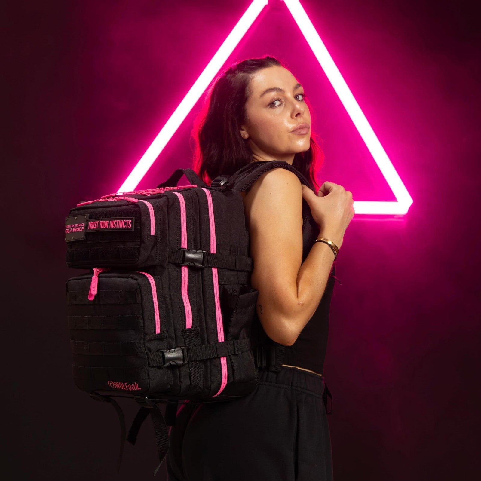 Durable 25L Waterproof Gym Backpack | MOLLE Webbing, Laptop Pocket, 1000D Oxford6