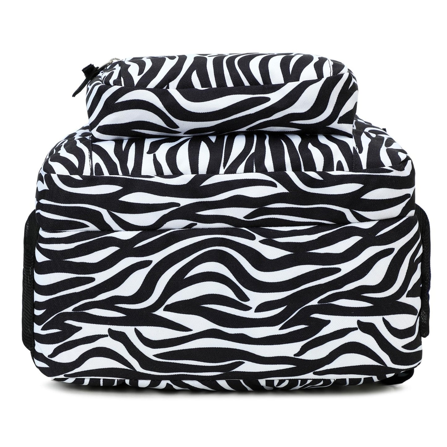 Zebra Print Women's School Backpack   Water Resistant Bookbag for College & Teen4