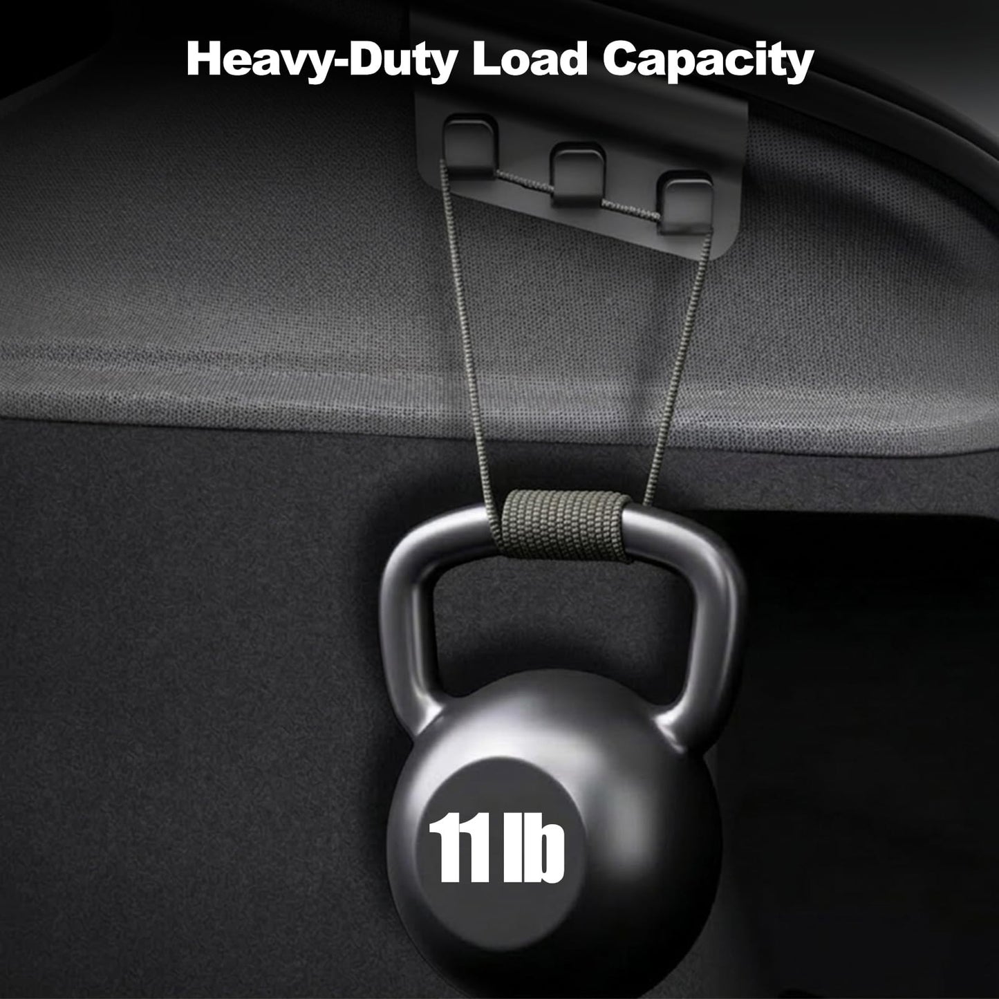 Trunk Hook Organizer for Model Y - ABS Grocery Bag Holder, 2025-2026 Accessory5