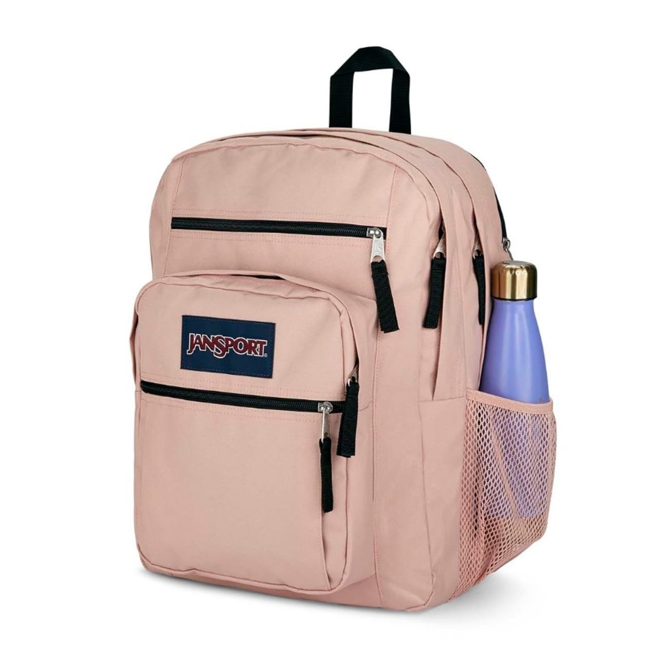 Big Student Backpack in Misty Rose   Spacious, Durable, Stylish School Bag2