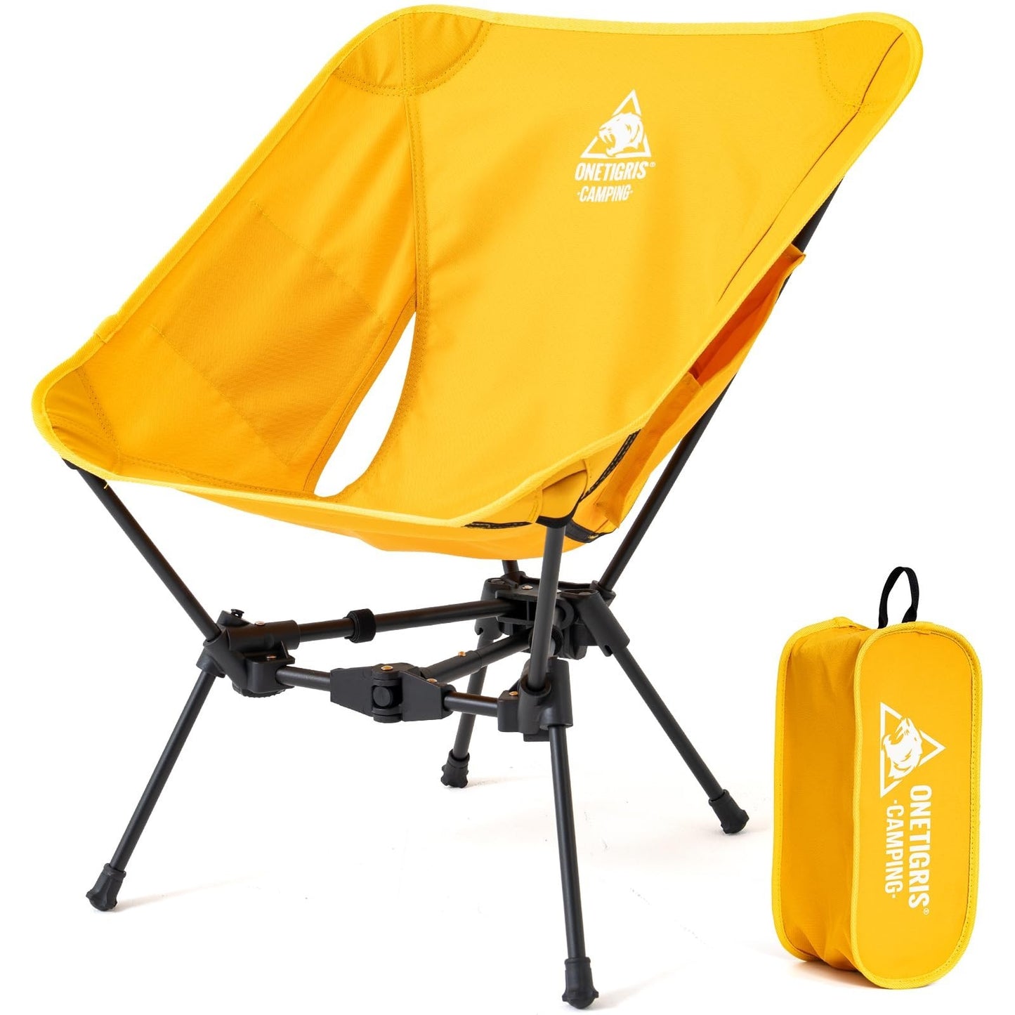Lightweight Folding Camping Chair - Portable Backpacking Chair, 330 lbs Capacity1