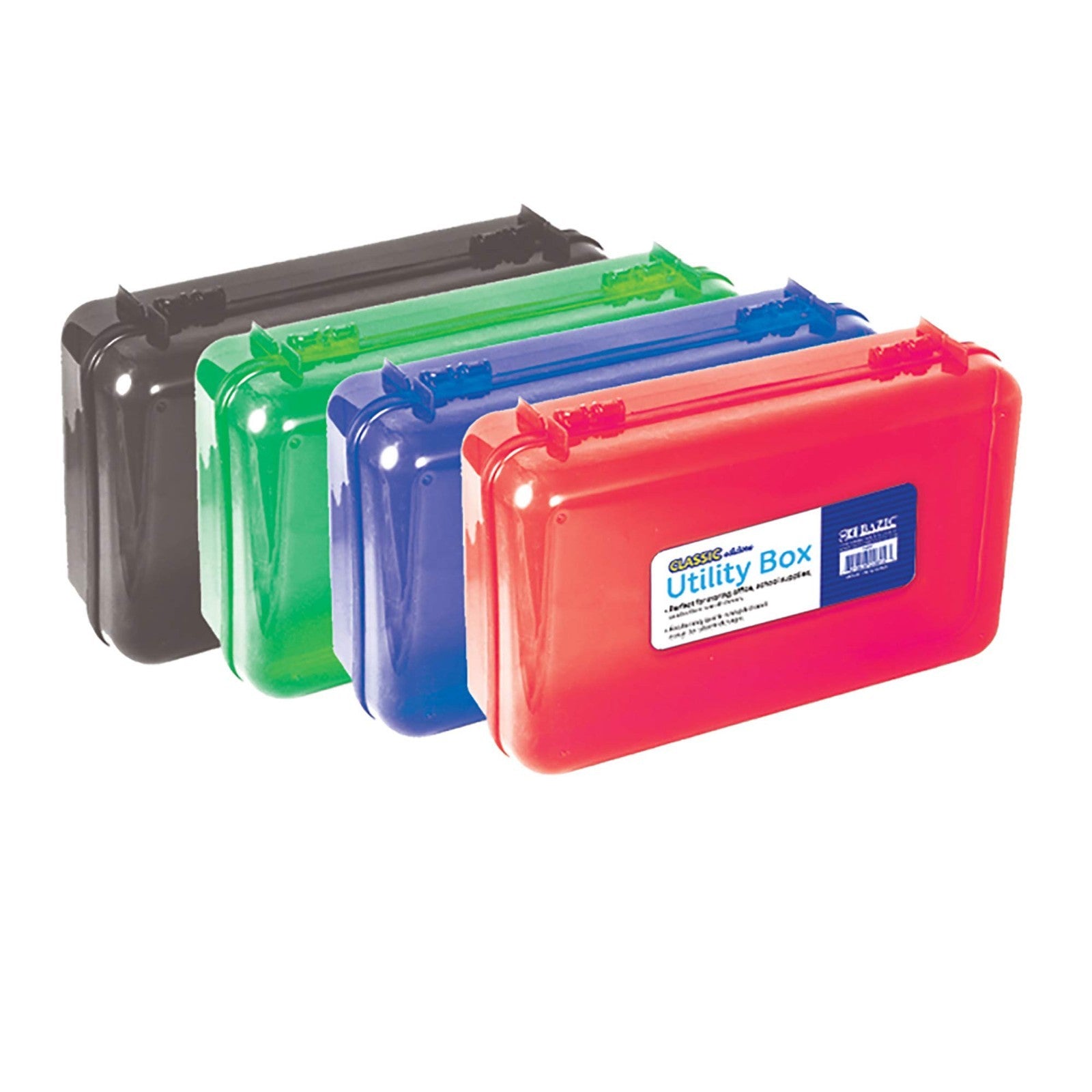 Multipurpose Stackable Pencil Box   Classic Design, 24 Case Storage Solution1