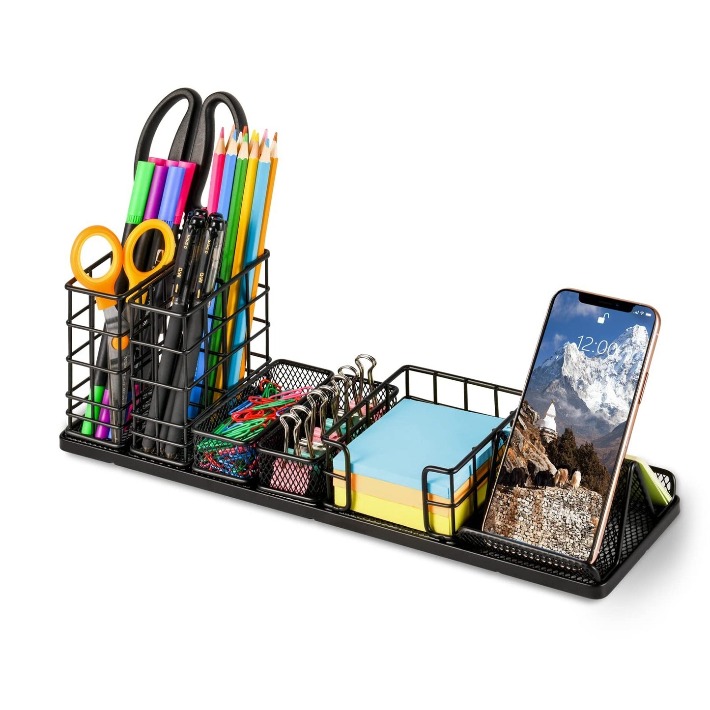 7 in 1 Desk Organizer & Accessories Set   Stylish Office Storage Solution0
