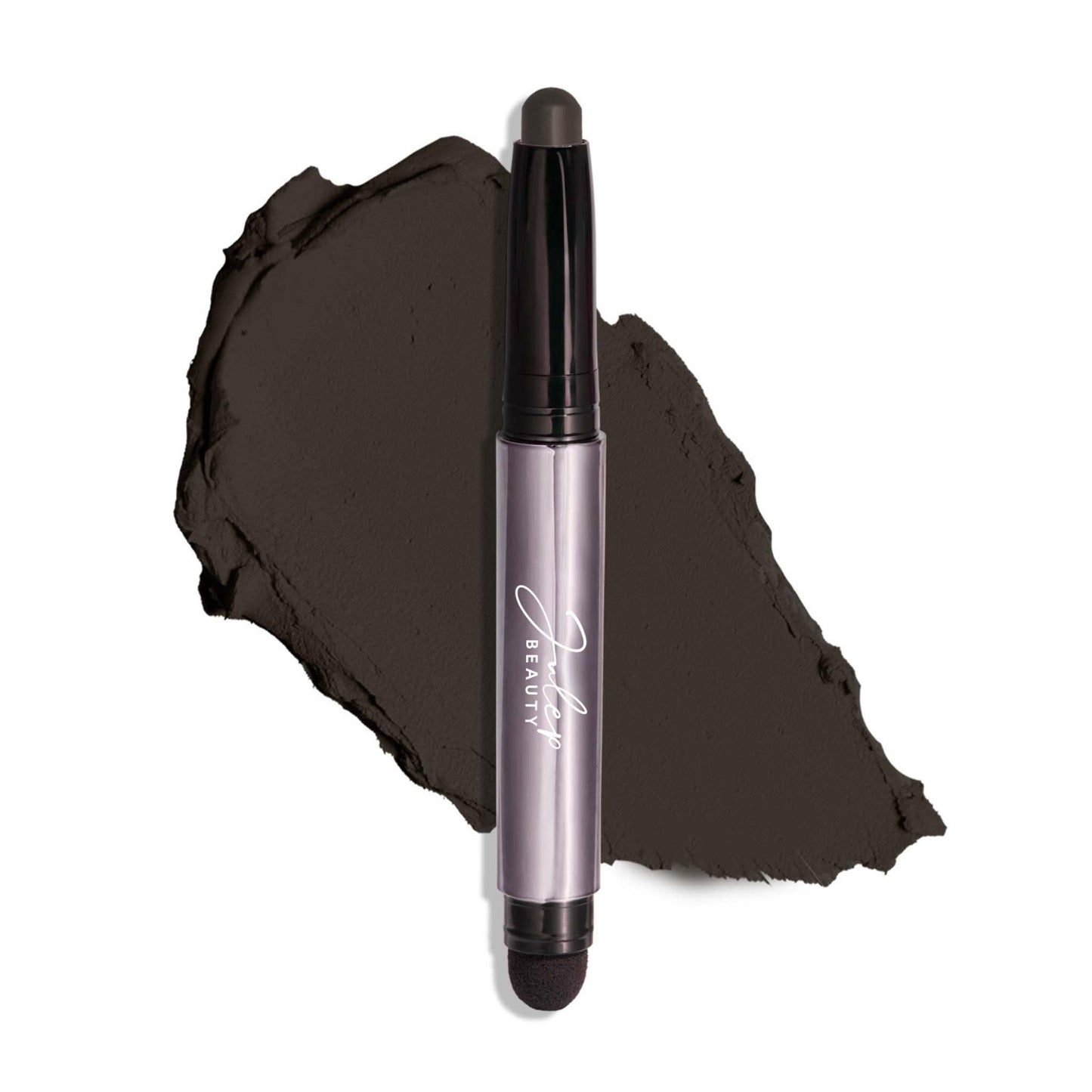 Crème-to-Powder Eyeshadow Stick - Charcoal Matte, Long-Lasting, Easy Application1