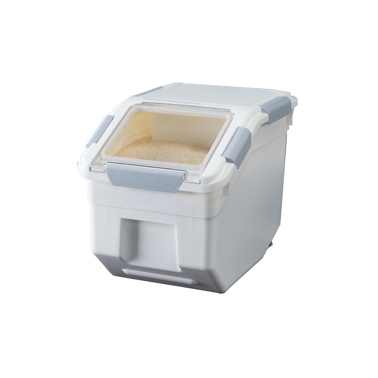10L Rice Storage Container with Measuring Cup, BPA Free, for Grains & Pet Food1