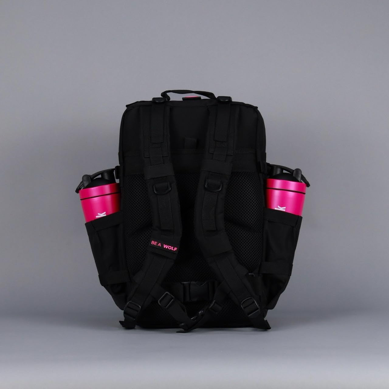 Durable 45L Waterproof Gym Backpack   MOLLE Webbing, Laptop Pocket, 1000D Oxford23