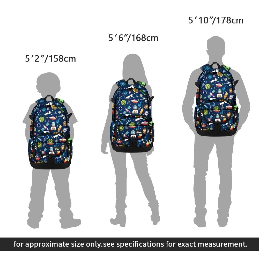 Lightweight School Backpack Travel Bag for Men & Women   College & Travel Use4