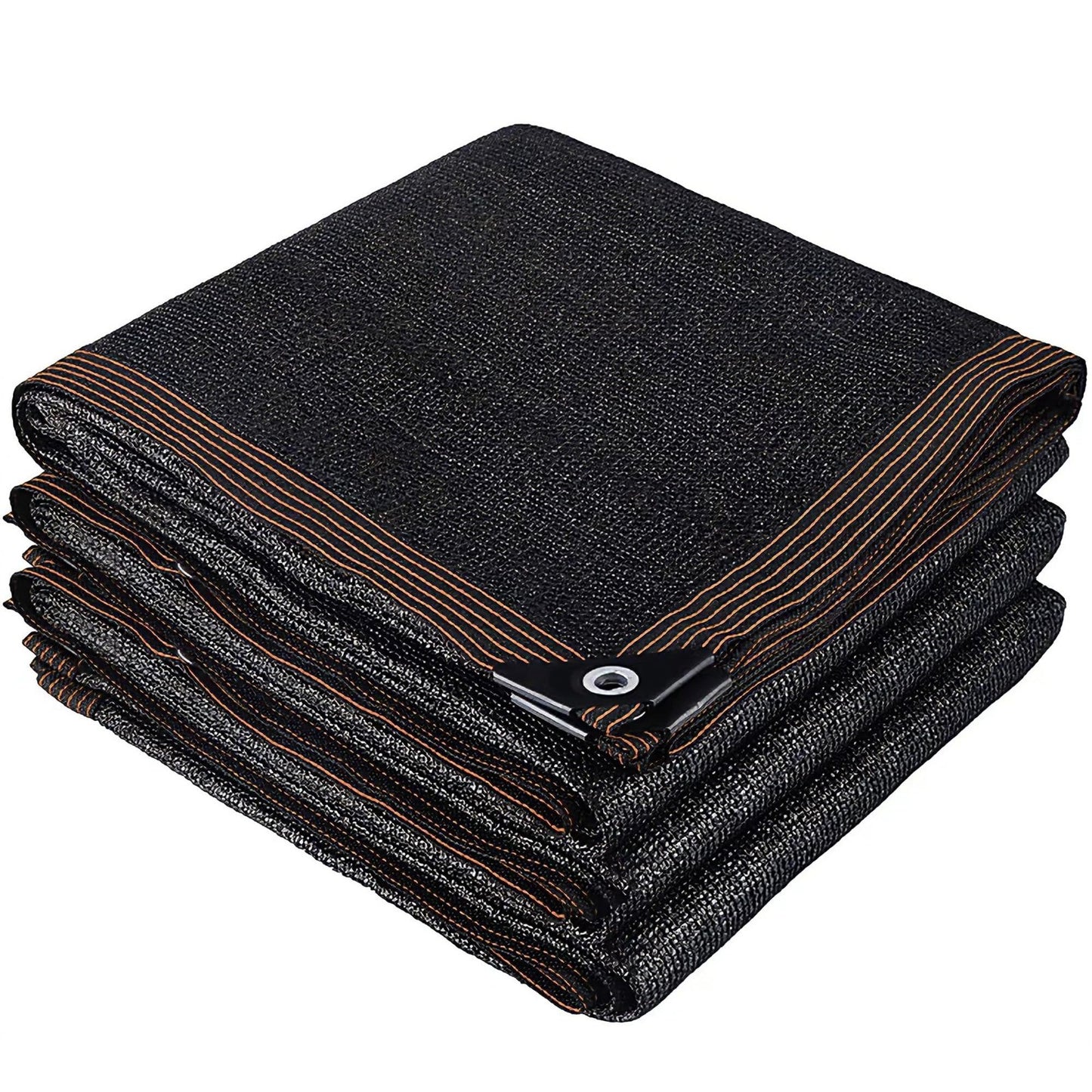 70% Black Shade Cloth 8x12 FT Durable Mesh Tarp with Grommets for Garden, Greenh1