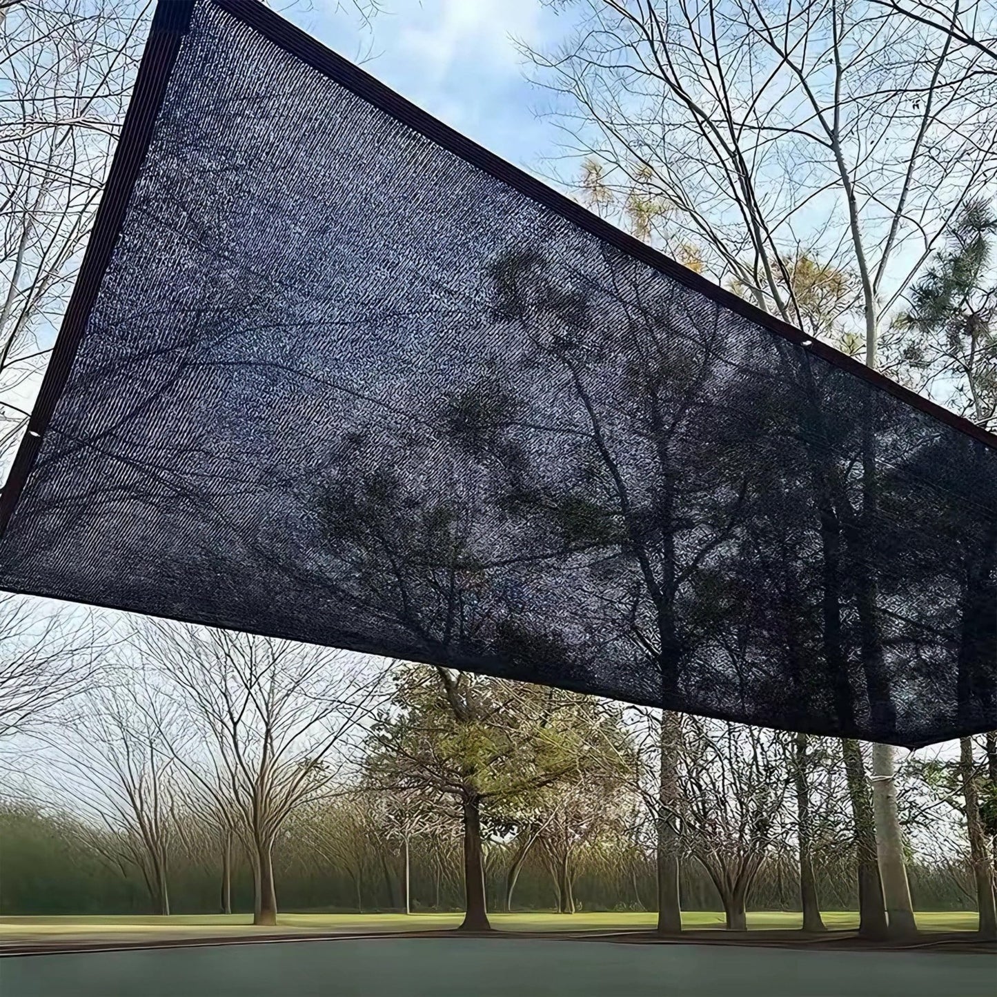 40% Black Shade Cloth 3.3x13.3 FT Mesh Tarp for Garden Greenhouse Patio, Sun Pro6