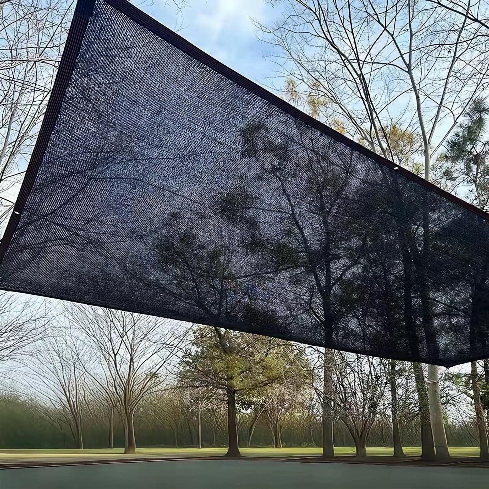 40% Black Shade Cloth 3.3x13.3 FT Mesh Tarp for Garden Greenhouse Patio, Sun Pro6