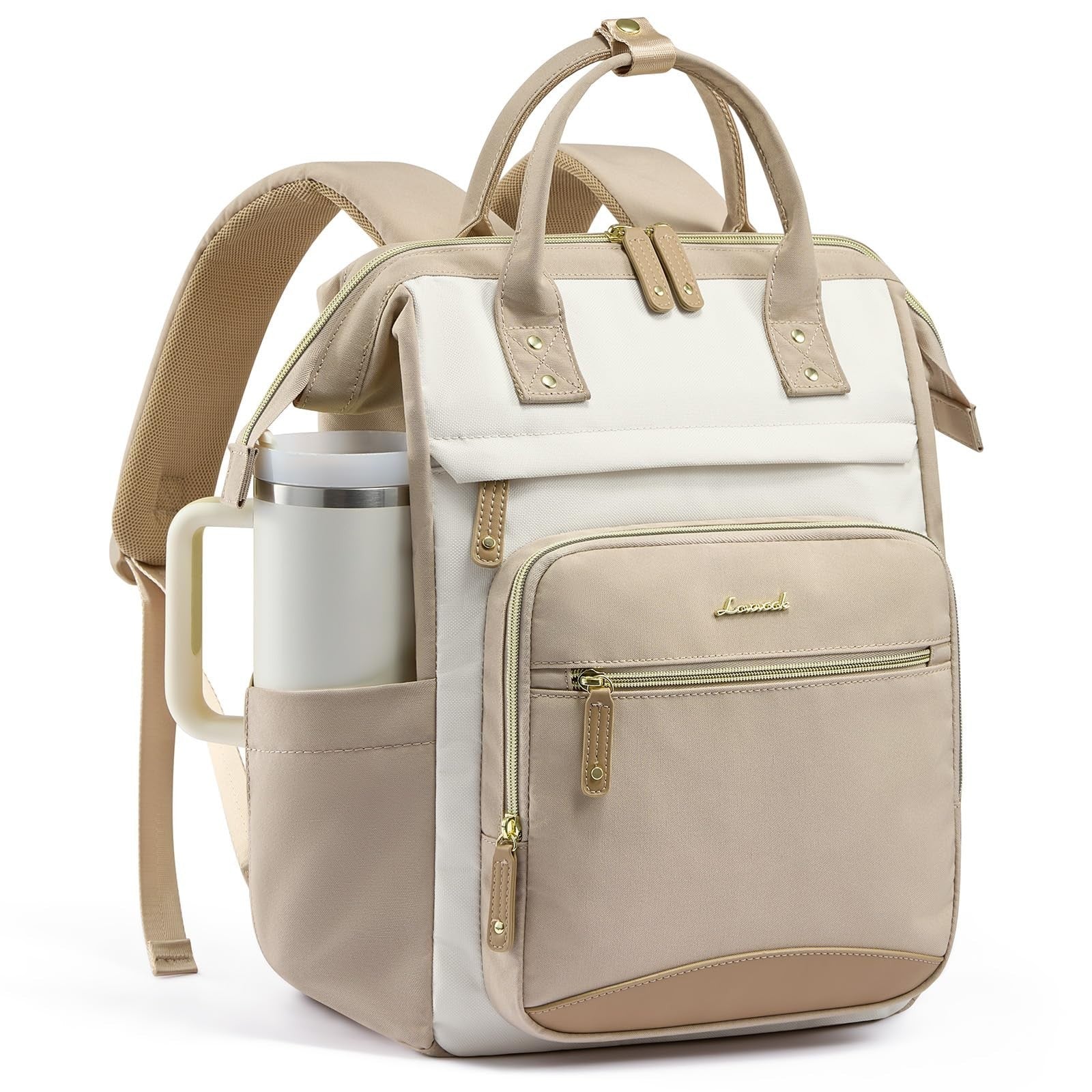 Large Capacity Laptop Backpack for Women   15.6" Waterproof Work Bag, Travel & S1