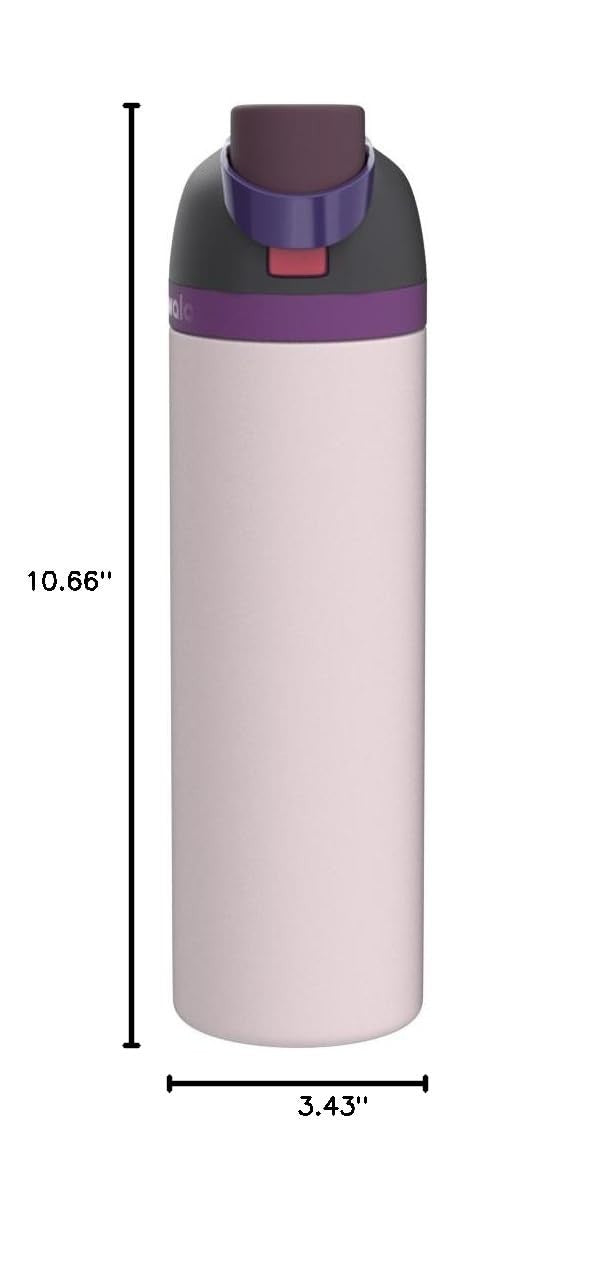 Insulated Stainless Steel Water Bottle 32oz with Straw   BPA Free, Sports & Trav2