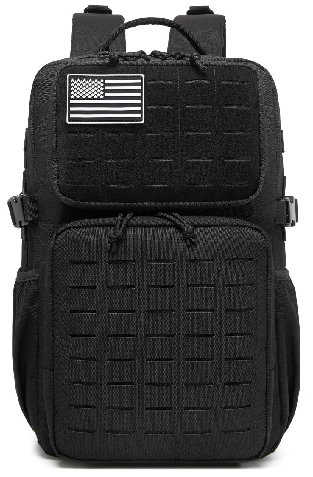 Waterproof Military Tactical Backpack   3 Day Assault Pack, MOLLE Design, Black3