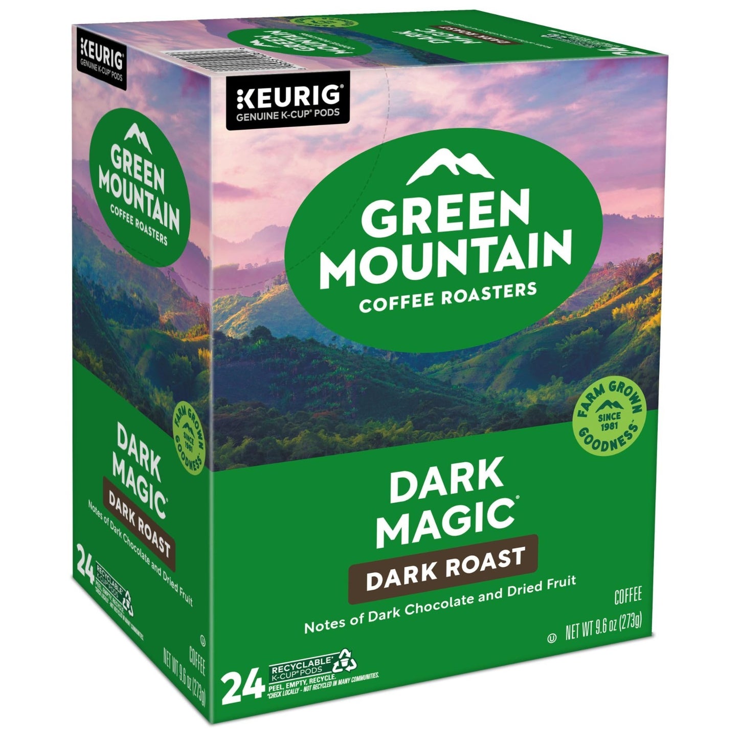Dark Magic Dark Roast Coffee Pods, 96 Count, Single Serve K Cup for Keurig17