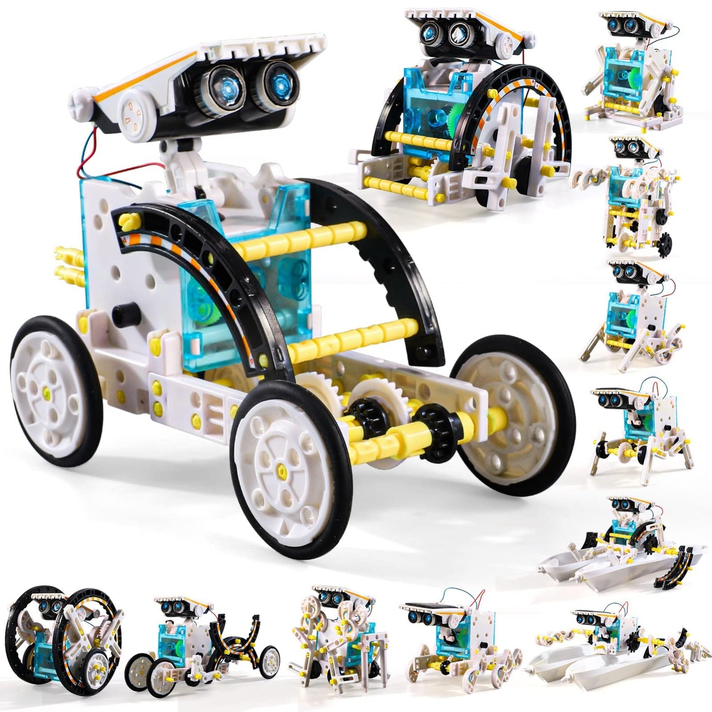 12 in 1 STEM Solar Robot Kit for Kids 8 13, Educational Building Toys, Science G0