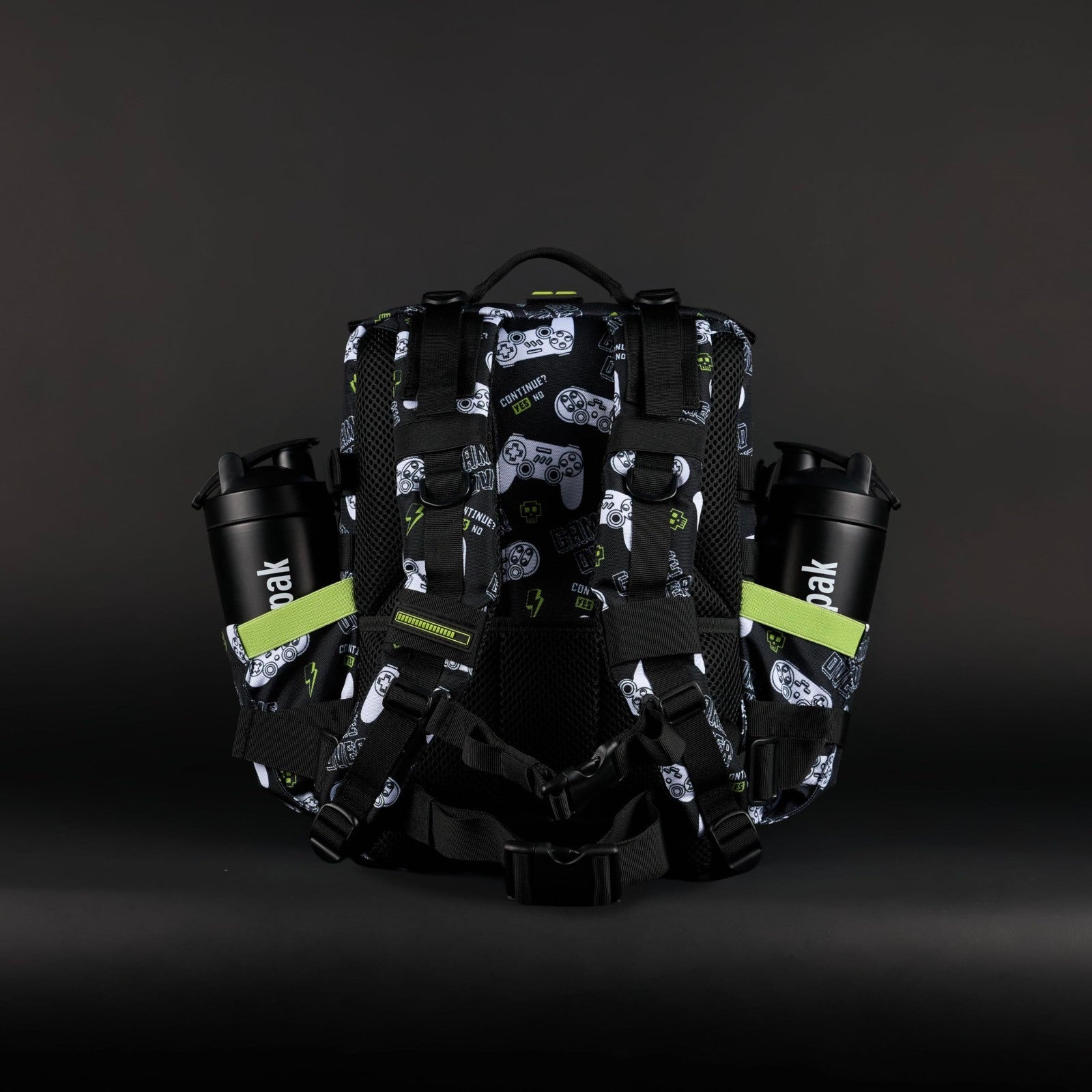 Durable 25L Waterproof Gym Backpack, MOLLE Webbing, Laptop Pocket, Athletic Gear5