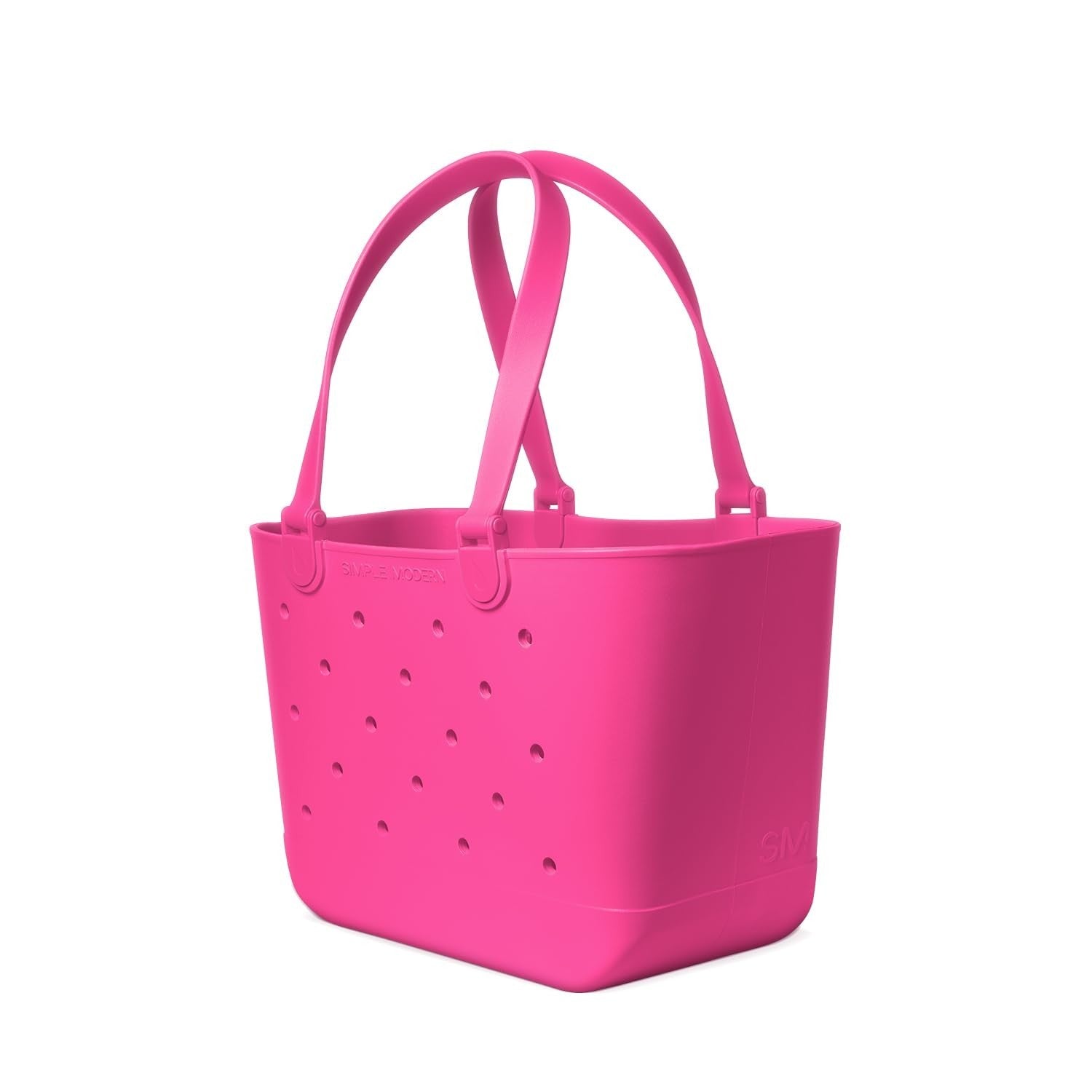 Large Waterproof Pink Beach Tote Bag with Zipper Pocket | Travel, Pool & Grocery4