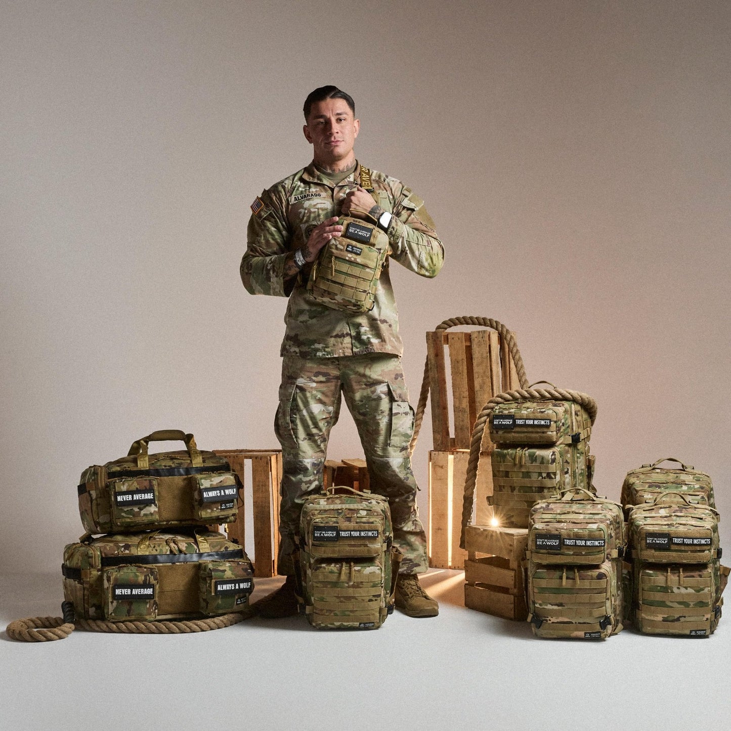 Ultimate 40L Gym Travel Duffle Bag   Rigid Frame, OCP Camo, Waterproof, Lightwei5
