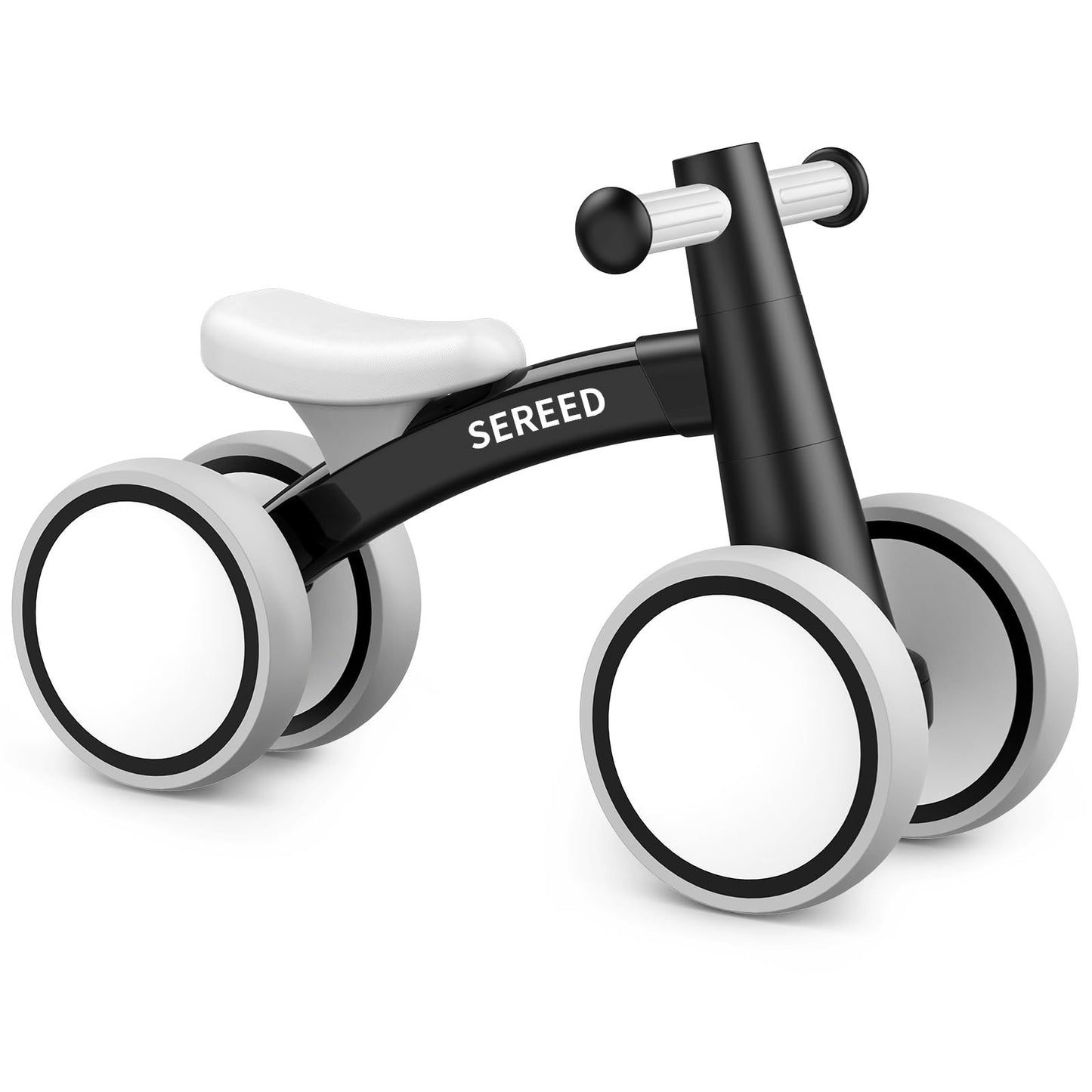Toddler Balance Bike 12 24 Months | 4 Wheels Baby Bike for 1 Year Old | First Bi1