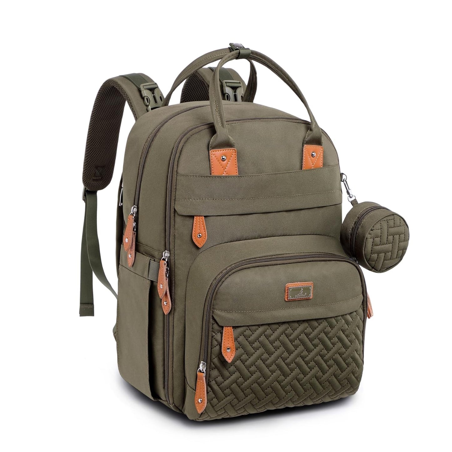 Multi Function Water Resistant Diaper Bag Backpack   Baby Travel Tote, Changing1