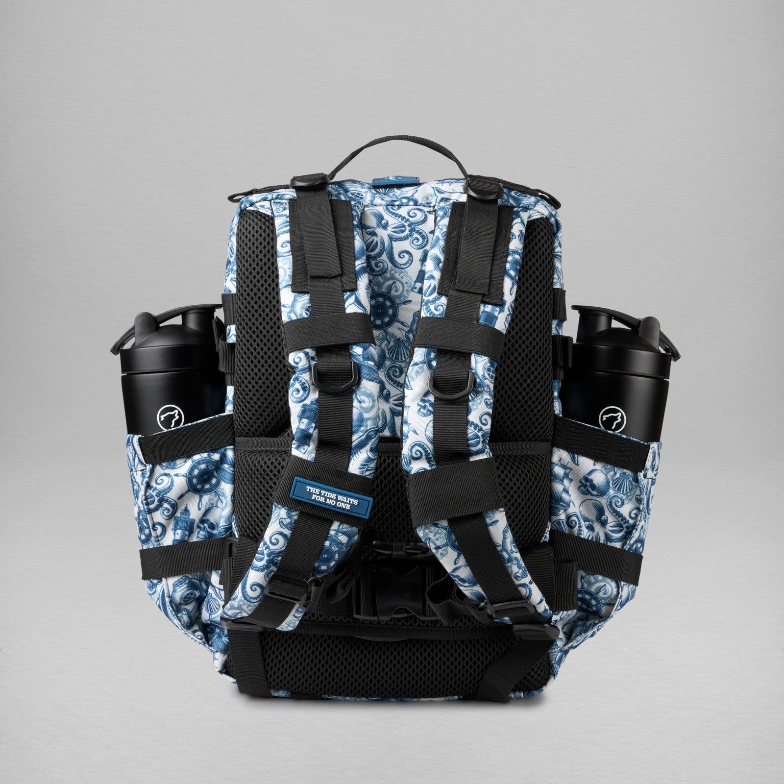 Durable 35L Waterproof Gym Backpack, MOLLE Webbing, Laptop Pocket, Athletic Gear3