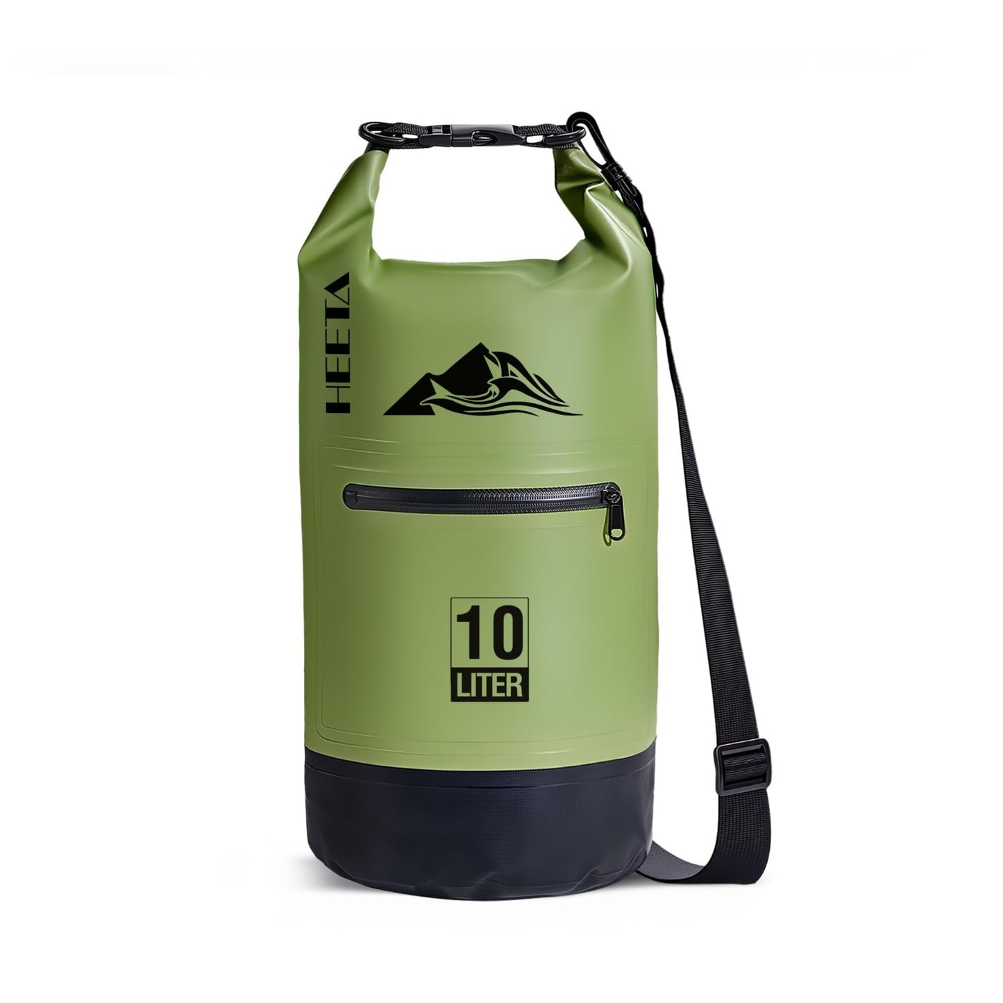 Lightweight Waterproof Dry Bag with Zipper Pocket - 5L/10L/20L/30L/40L for Trave1