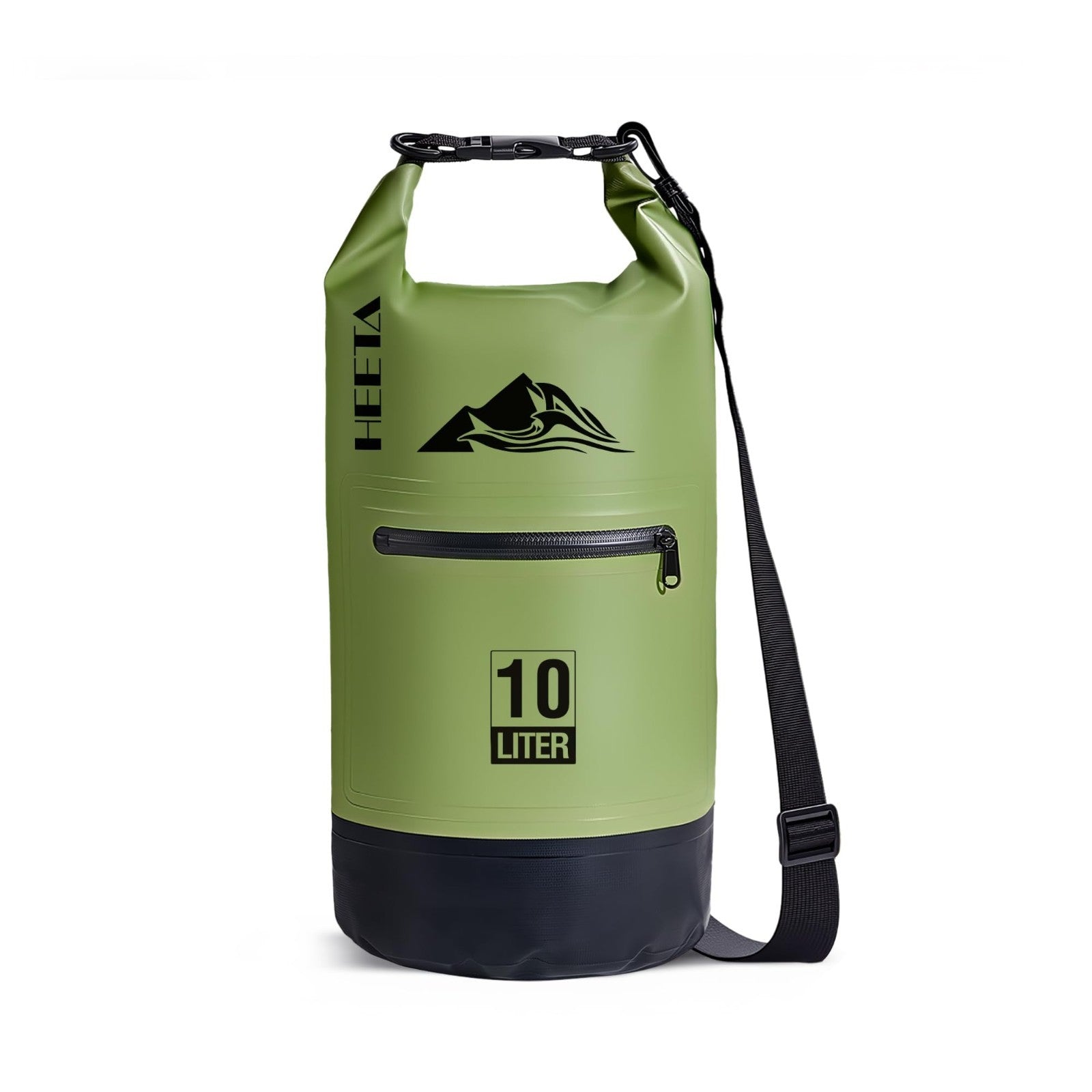 Lightweight Waterproof Dry Bag with Zipper Pocket - 5L/10L/20L/30L/40L for Trave1