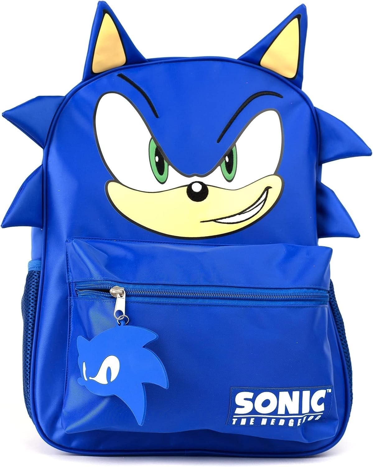 Sonic Backpack for Kids, 16" School Bag with Adjustable Straps & Padded Back, Bl1