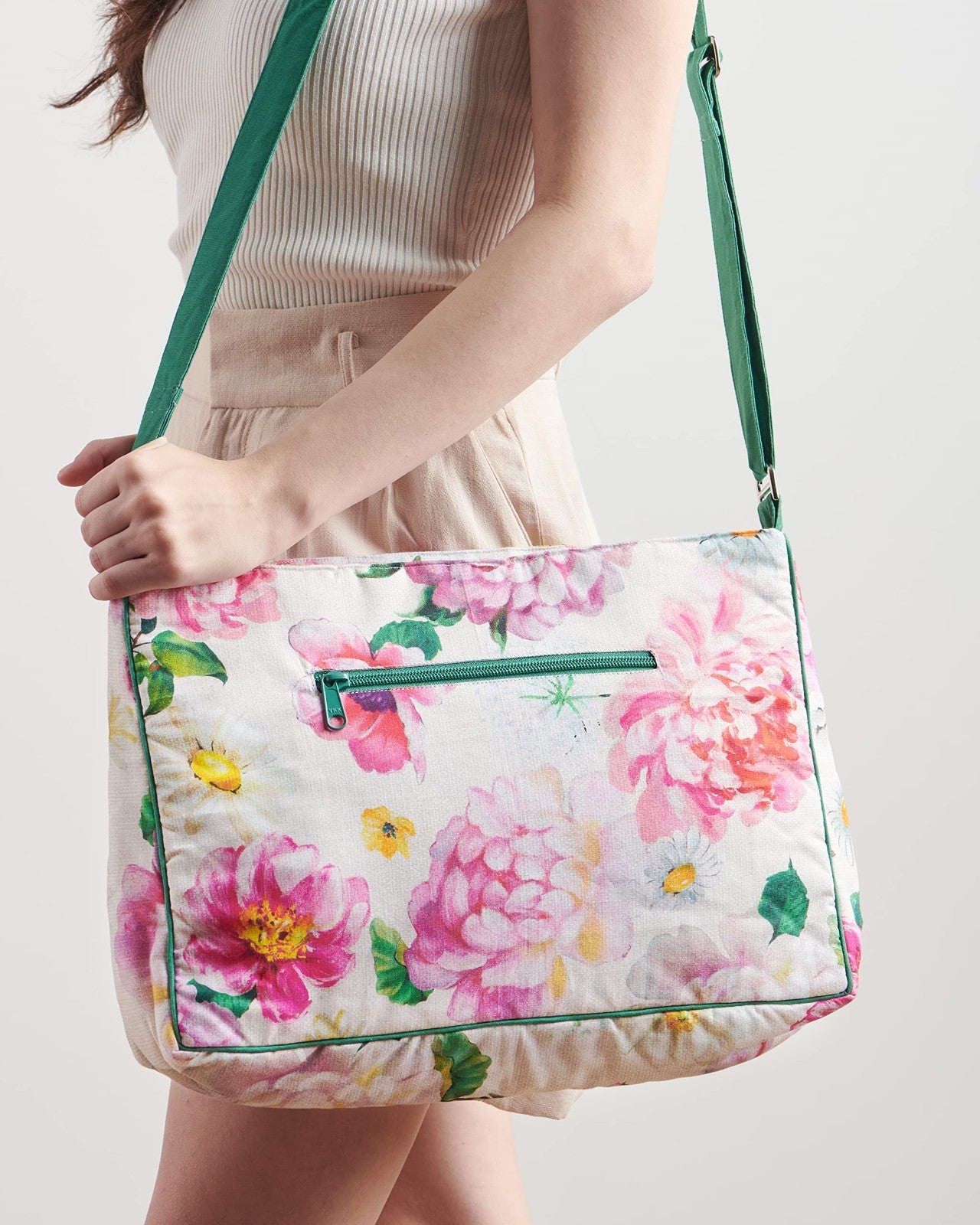 Stylish Cotton Shoulder Bag for Women   Versatile Handbag, Everyday Use, Fashion6