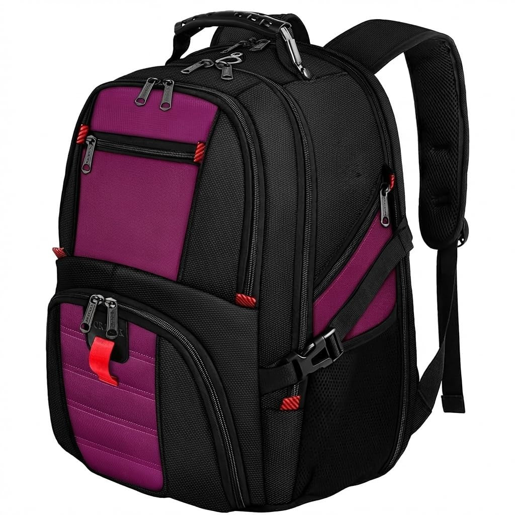 Large Laptop Backpack for Women   Heavy Duty Travel Bag, Stylish & Durable1