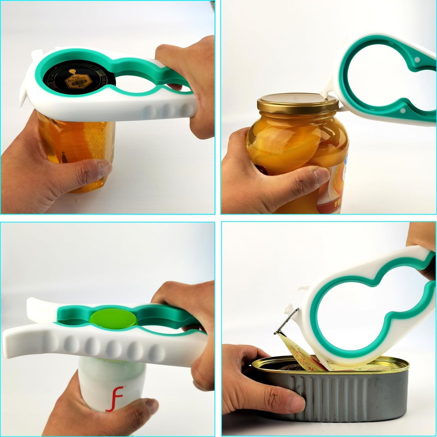 Adjustable Jar & Bottle Opener for Seniors, Arthritis Relief, Easy Grip Can Open4