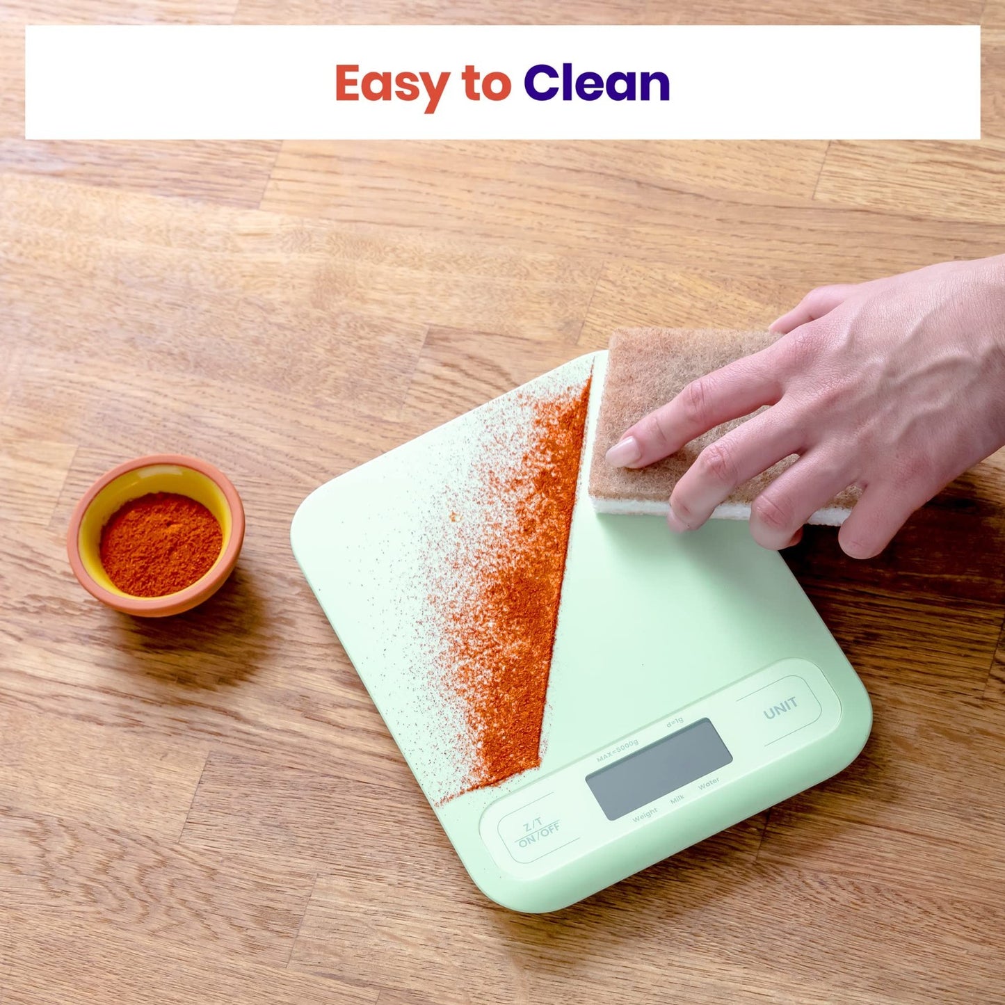 Digital Kitchen Scale   Grams & Ounces, Tare Function, Ideal for Baking, Keto, M5