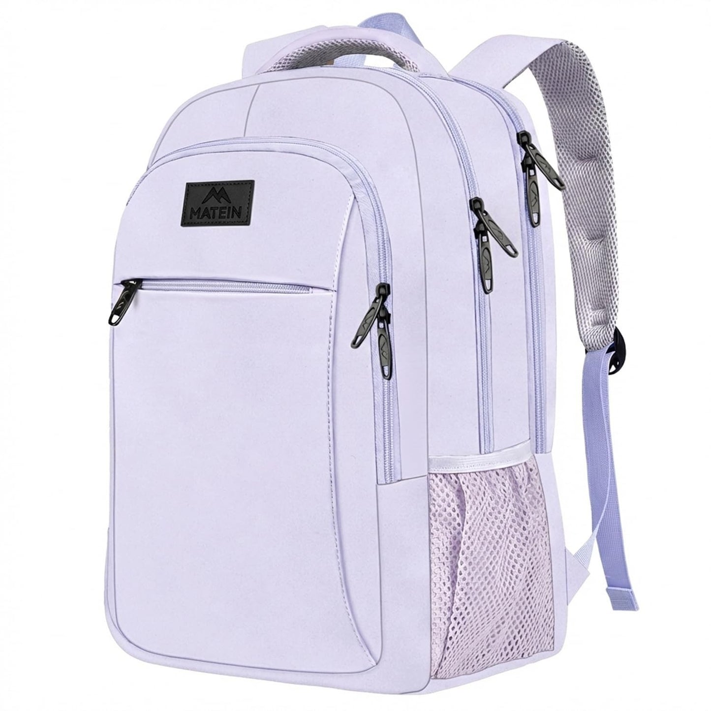 Cute Purple Laptop Backpack for Girls, 15.6 Inch College School Bag, Stylish & D1