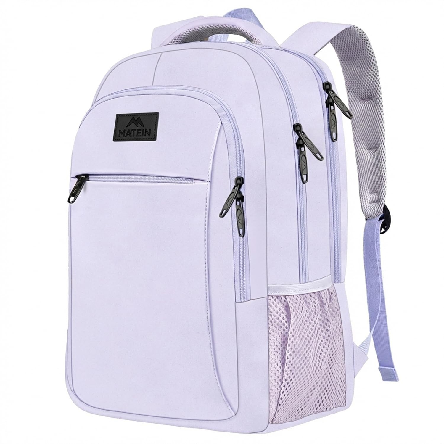 Cute Purple Laptop Backpack for Girls, 15.6 Inch College School Bag, Stylish & D1