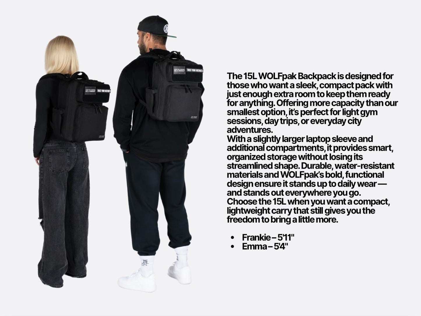 Slim Tactical Gym Backpack   Minimalist Daypack with Laptop Pocket & Cup Holders3