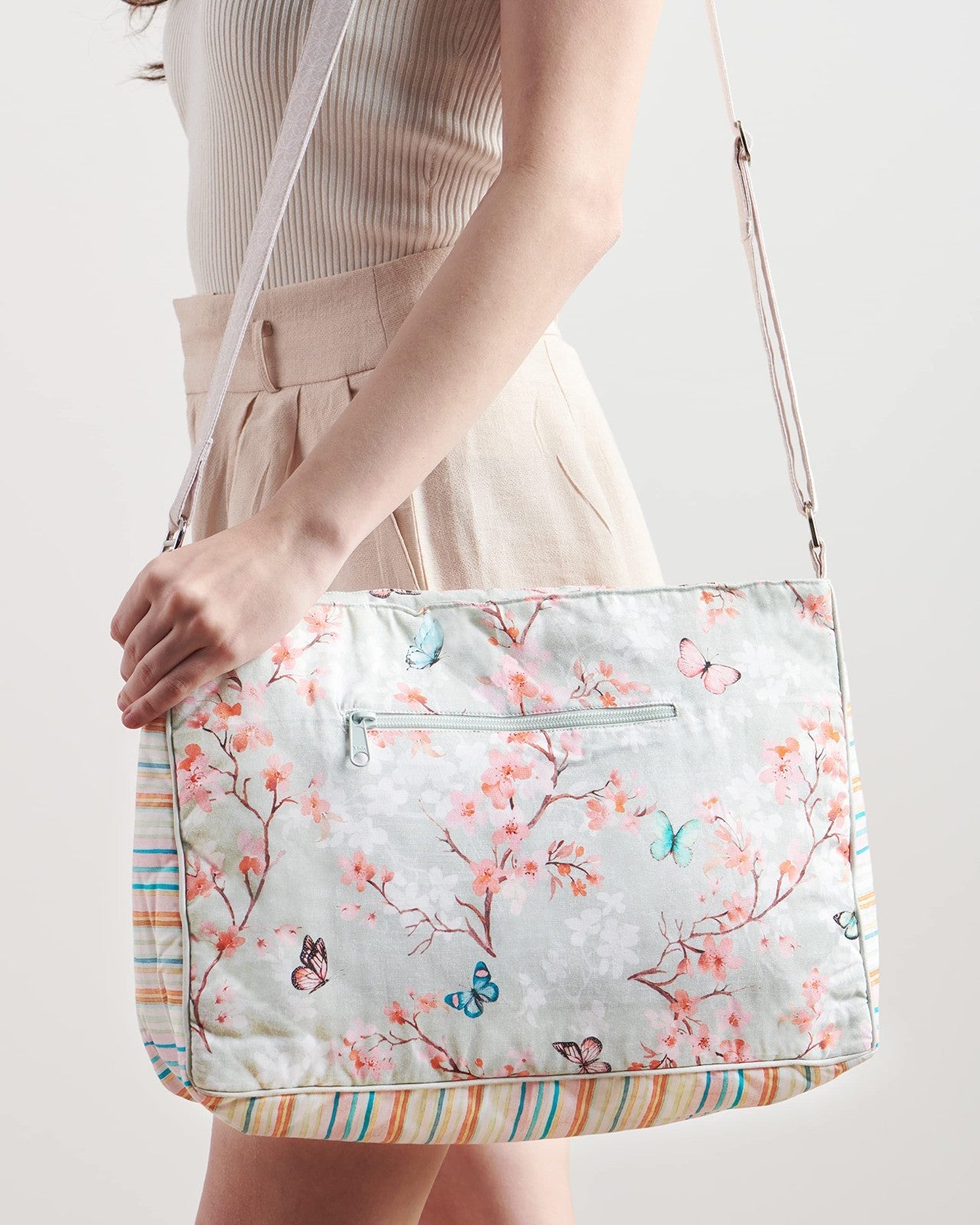 Stylish Cotton Shoulder Bag for Women   Versatile Handbag, Everyday Use, Fashion2