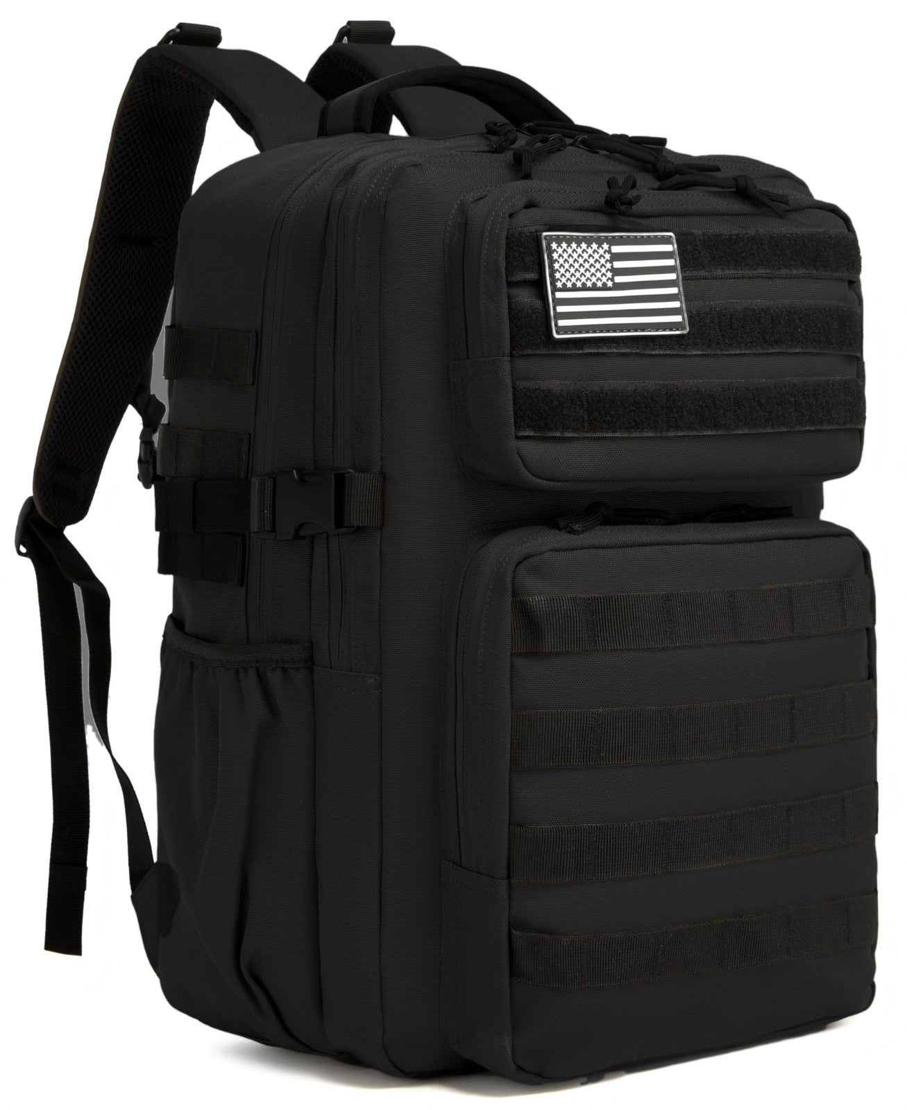 Waterproof Military Tactical Backpack   3 Day Assault Pack, Molle Daypack with B1