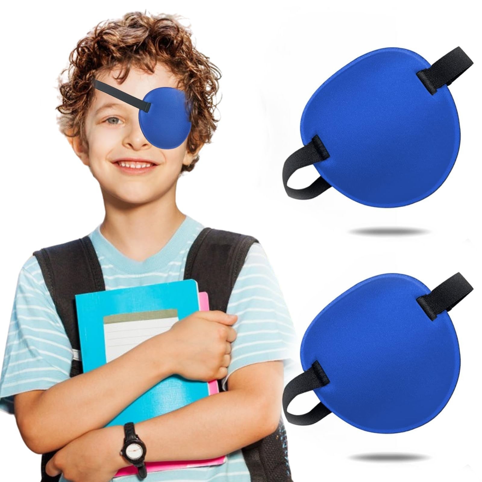 3D Adjustable Eye Patch - 2PCS Medical Eyepatch for Amblyopia, Lazy Eye, Adults1
