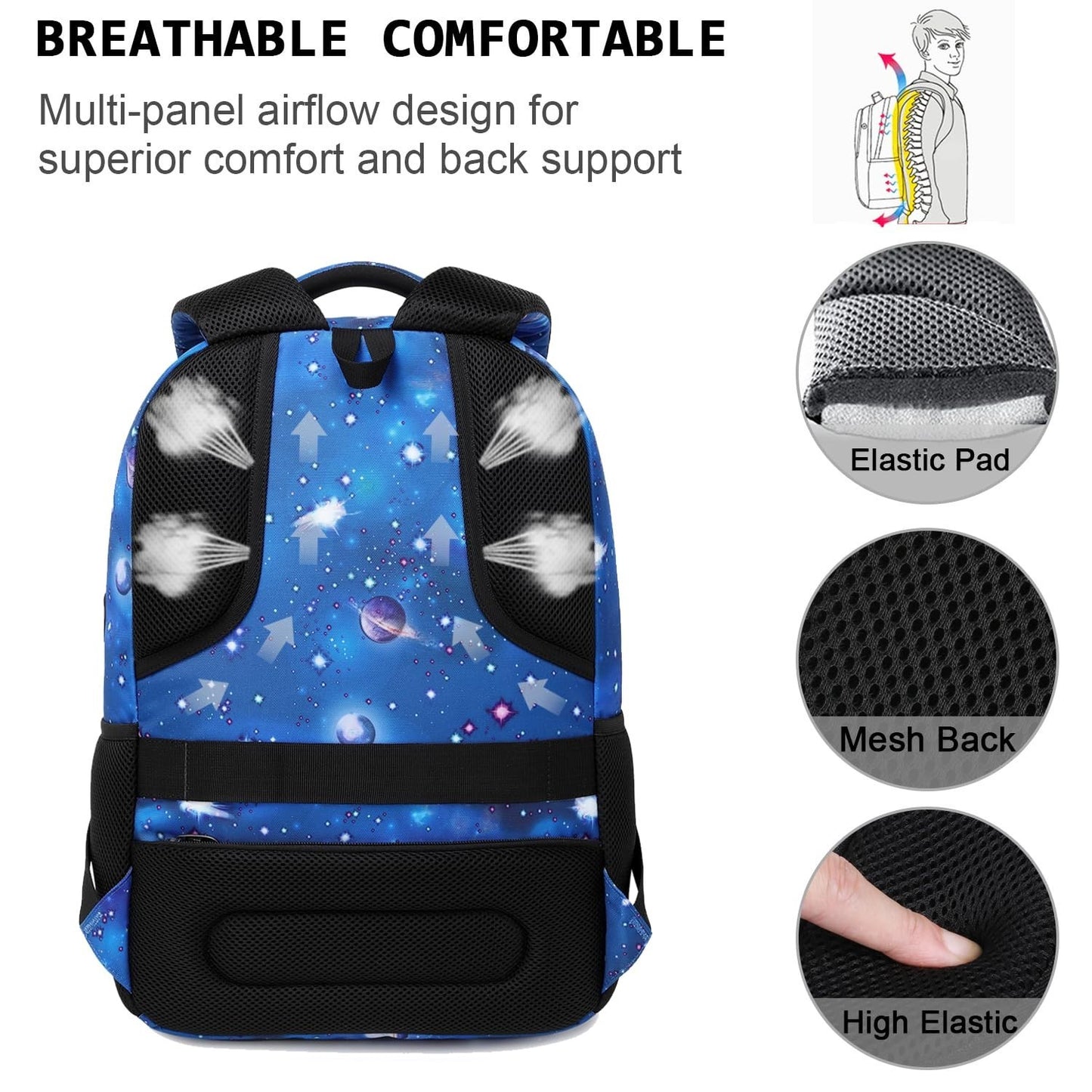 Slim Anti Theft Laptop Backpack for Business Travel & College   Stylish & Functi4