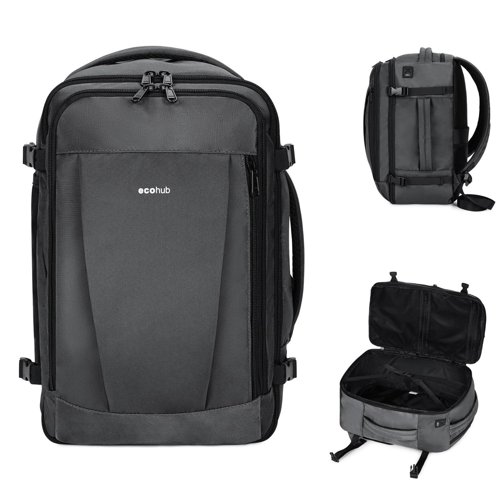 Travel Backpack 18x14x8 Airline Approved Carry On Bag, Waterproof Daypack, 13 Po0