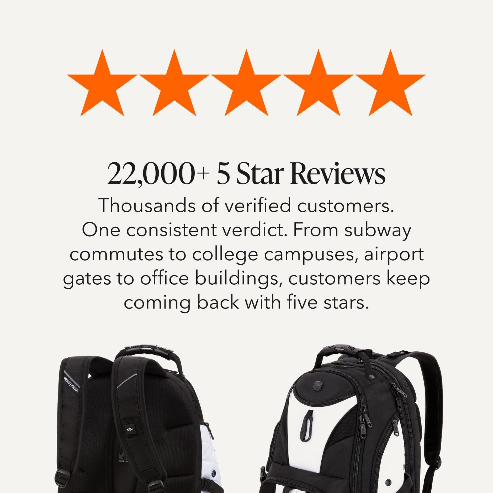 17 Inch Laptop Backpack, TSA Friendly Lay Flat Design, RFID Protection, Tablet P8