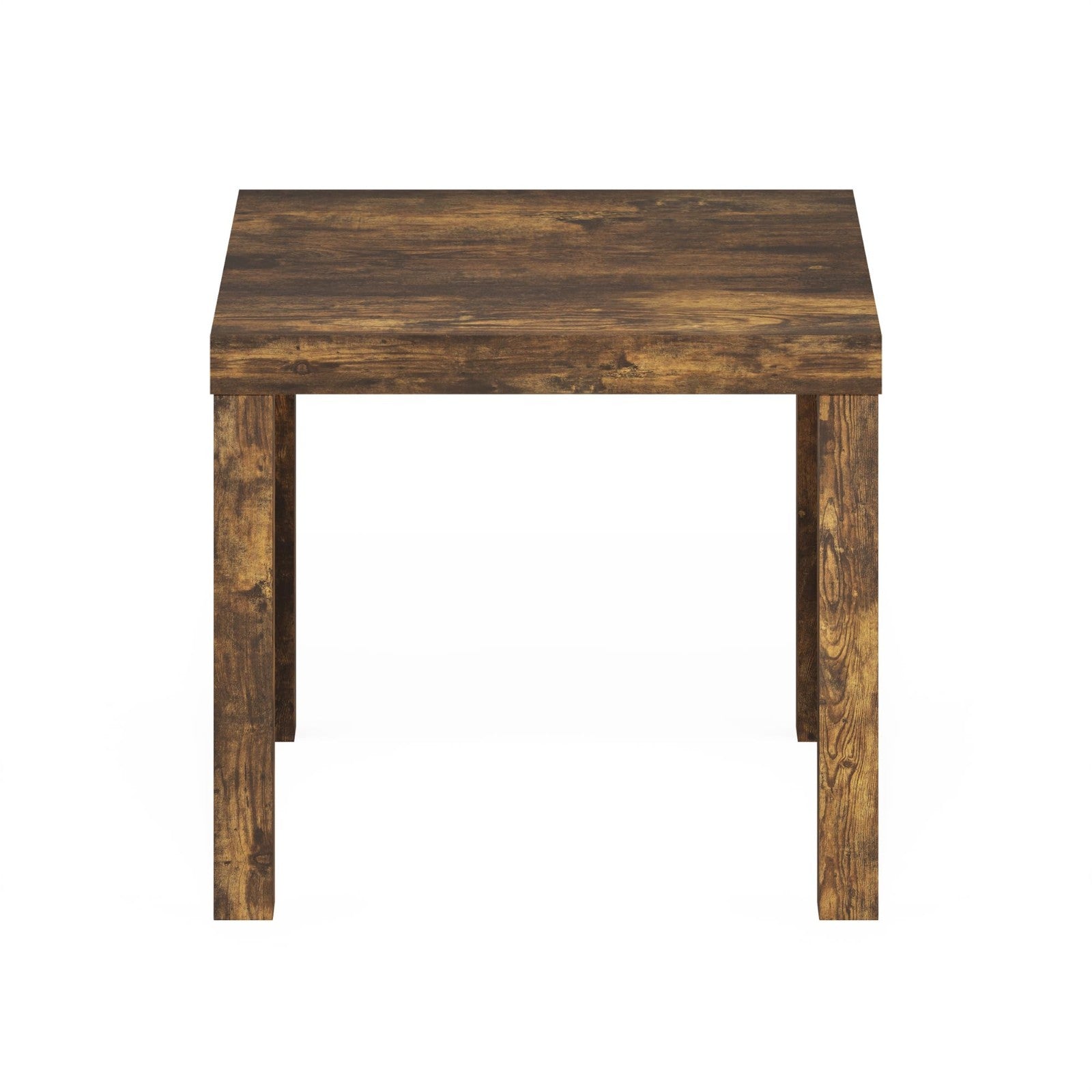 Modern Square Side Table - 1.8" Thick Top, Simple Nightstand, Easy Assembly, Amb5