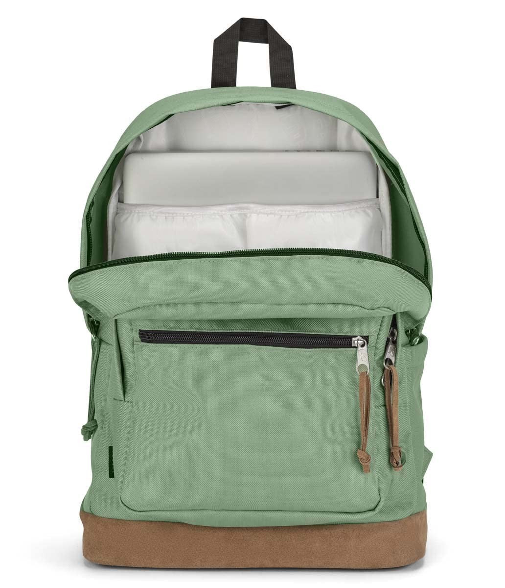 Durable Daypack Backpack with Padded 15" Laptop Sleeve & Water Bottle Pocket   L4
