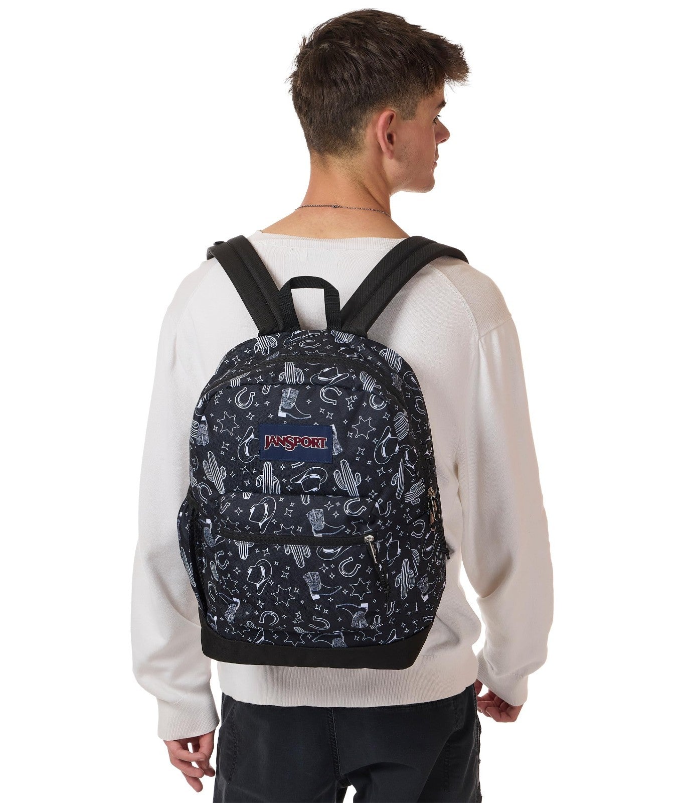26L Color Blocked Mahogany Haze Backpack, Stylish School Bag, Durable Travel Pac6