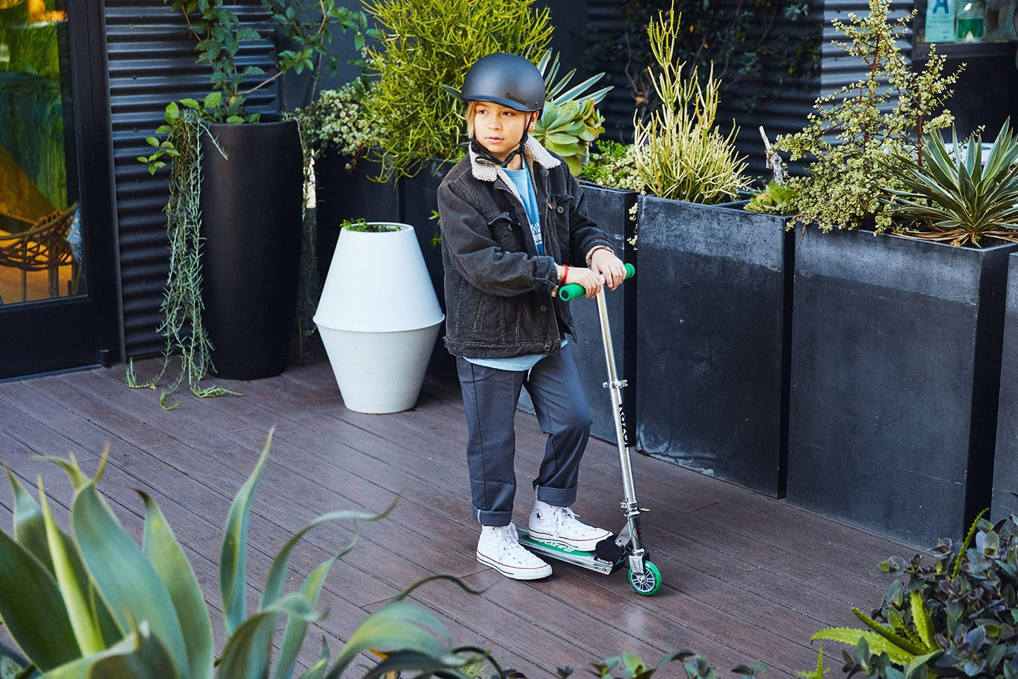 Lightweight Foldable Kick Scooter for Kids - Aluminum Frame, Adjustable Handleba9