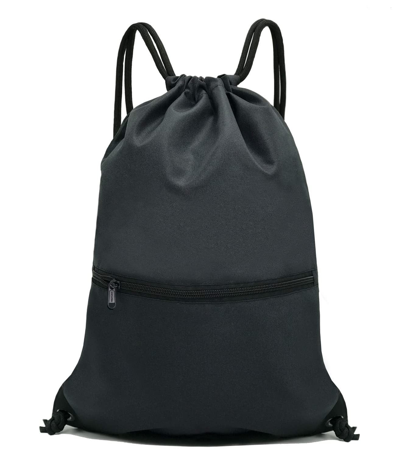 Durable Drawstring Backpack Gym Bag   Lightweight Sport Sackpack for Travel & Fi1